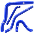 COOLANT HOSE 5 PIECE KIT BLUE 90-91 KAWASAKI 250 KX SAMCO SPORT KAW-68-BU