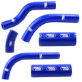COOLANT HOSE 6 PIECE KIT BLUE 16-18 KAWASAKI 450 KX F OEM DESIGN SAMCO SPORT KAW-74-BU