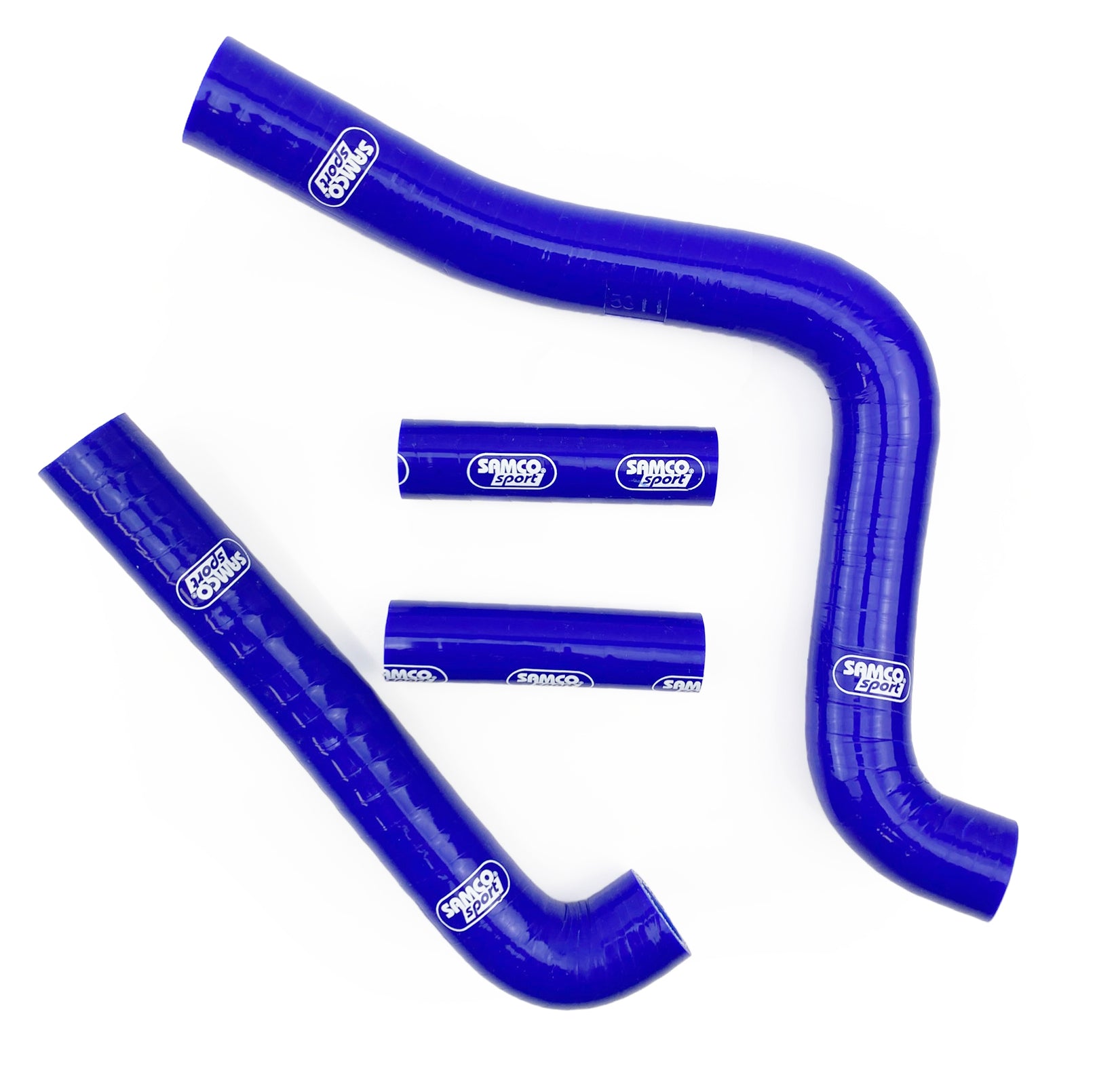 COOLANT HOSE 4 PIECE KIT BLUE 94-98 KAWASAKI 125 KX SAMCO SPORT KAW-82-BU