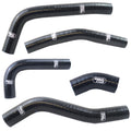 COOLANT HOSE 5 PIECE KIT BLACK 21-24 KAWASAKI 250 KX OEM DESIGN SAMCO SPORT KAW-98-BK