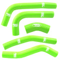 COOLANT HOSE 5 PIECE KIT GREEN 21-24 KAWASAKI 250 KX OEM DESIGN SAMCO SPORT KAW-98-GN