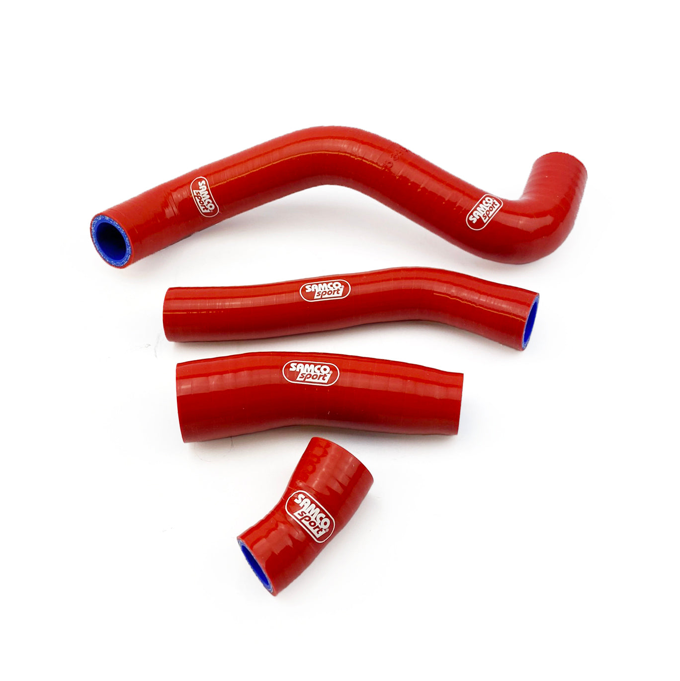 COOLANT HOSE 4 PIECE KIT RED GAS GAS HUSQVARNA KTM 250 350 OEM DESIGN SAMCO KTM-107-RD