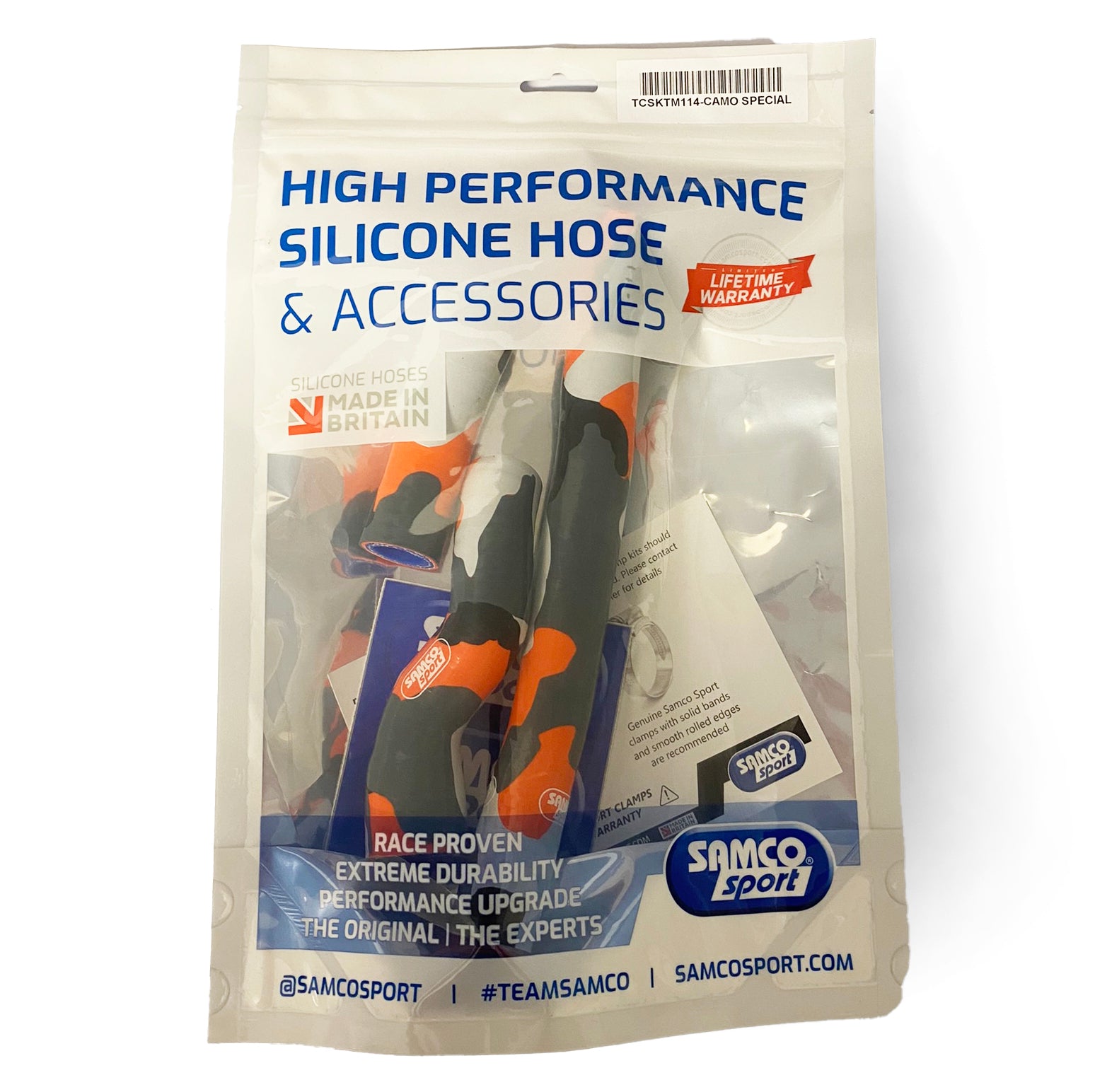 COOLANT HOSE 3 PIECE KIT CAMO 20-23 GAS HUSQ KTM 250 300 THERMO BYPASS SAMCO KTM-114-SOL