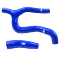 COOLANT HOSE 2 PIECE KIT BLUE 20-23 GAS HUSQ KTM 250 THERMOSTAT BYPASS SAMCO KTM-116-BU