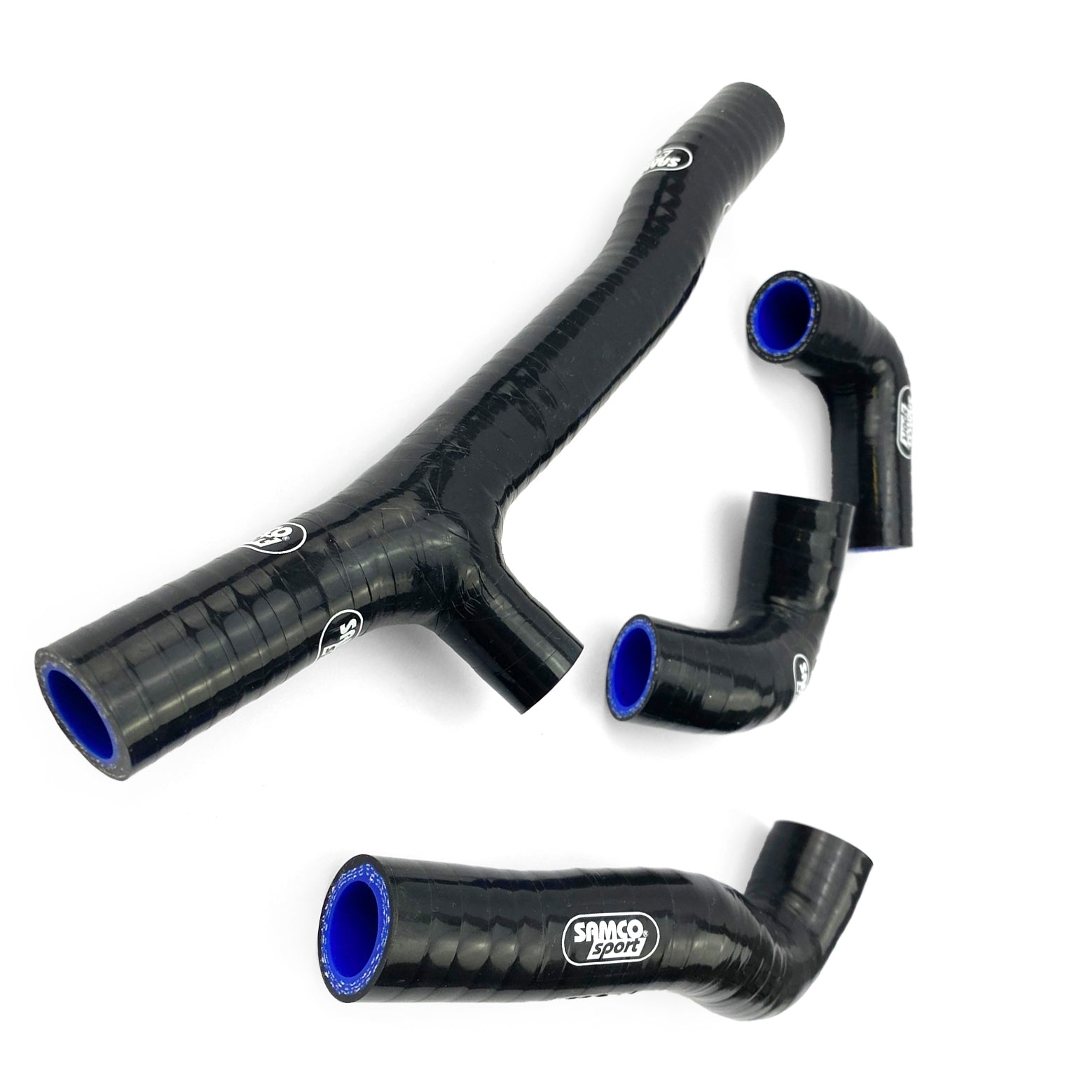 COOLANT HOSE 4 PIECE KIT BLACK 20-23 KTM 150 TE EXC XC-W TPI OEM DESIGN SAMCO KTM-120-BK