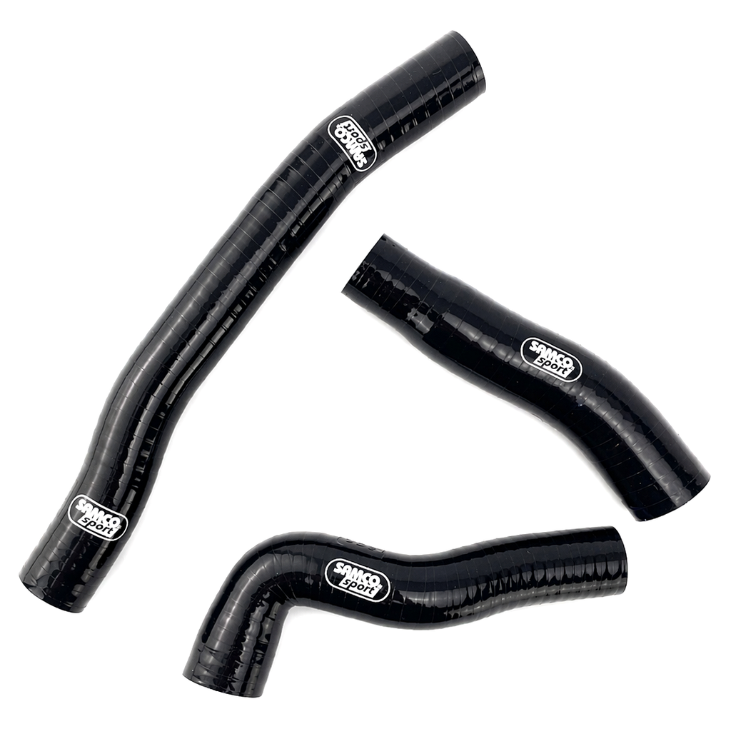 COOLANT HOSE 3 PIECE KIT BLACK 20-23 HUSQ KTM 150 EXC XC-W TPI THERMO BYPASS SAMCO KTM-121-BK