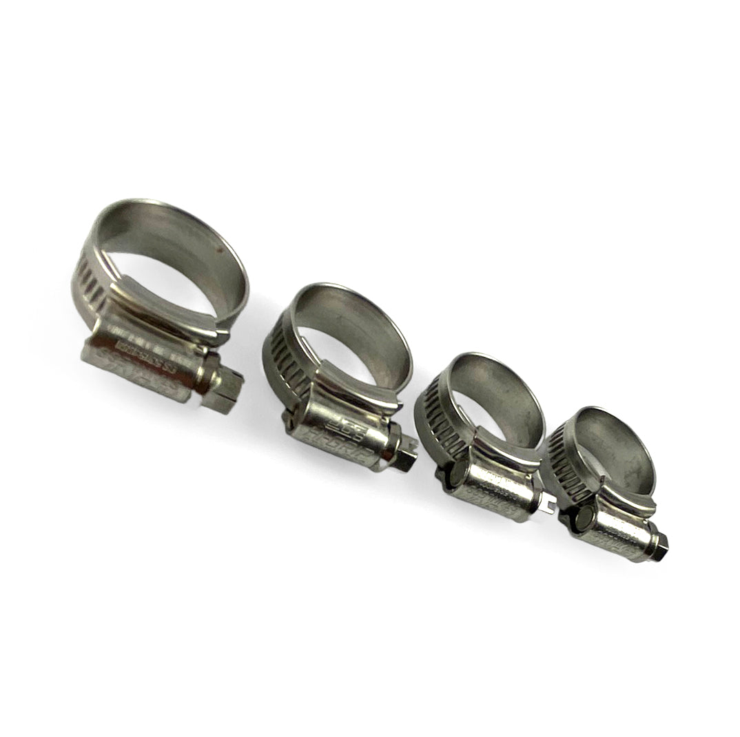 COOLANT HOSE STAINLESS KALE CLAMP KIT 24-25 KTM 50 SAMCO SPORT CKKTM-134