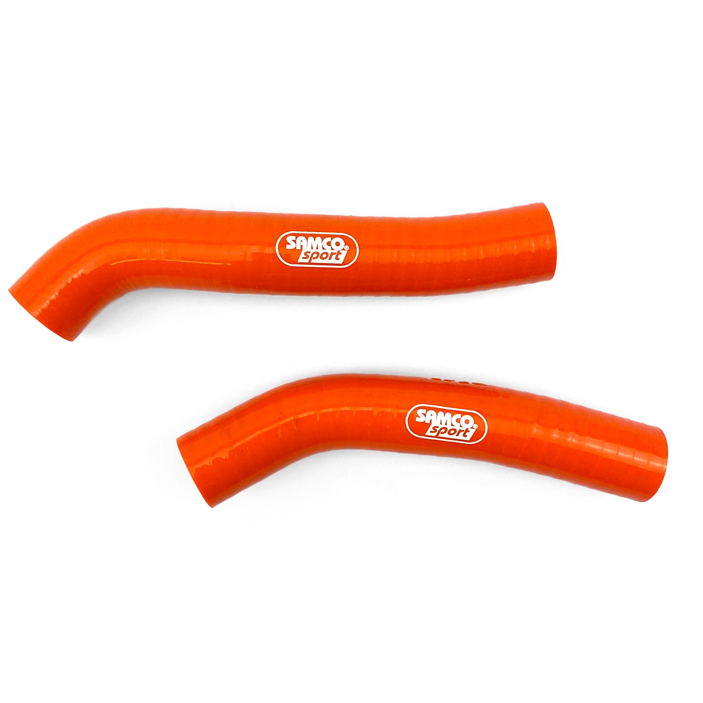 COOLANT HOSE 2 PIECE KIT ORANGE 24-25 GAS GAS HUSQVARNA KTM 50 SAMCO SPORT KTM-134-OR
