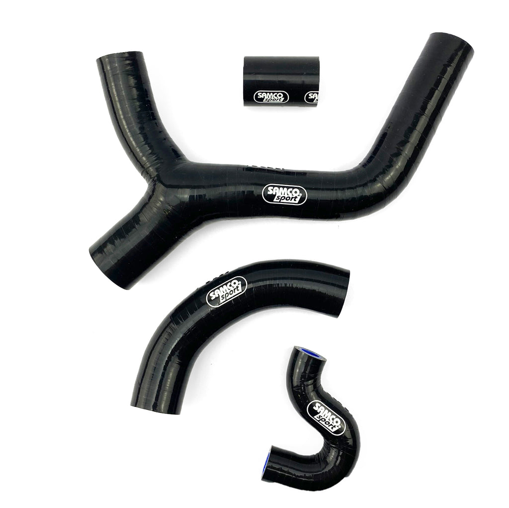 COOLANT HOSE 4 PIECE KIT BLACK 08-11 KTM 400 450 530 EXC XC-W F R SAMCO SPORT KTM-22-BK
