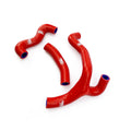 COOLANT HOSE 3 PIECE KIT RED 12-23 GAS GAS HUSQVARNA KTM 50 MC TC SAMCO SPORT KTM-45-RD