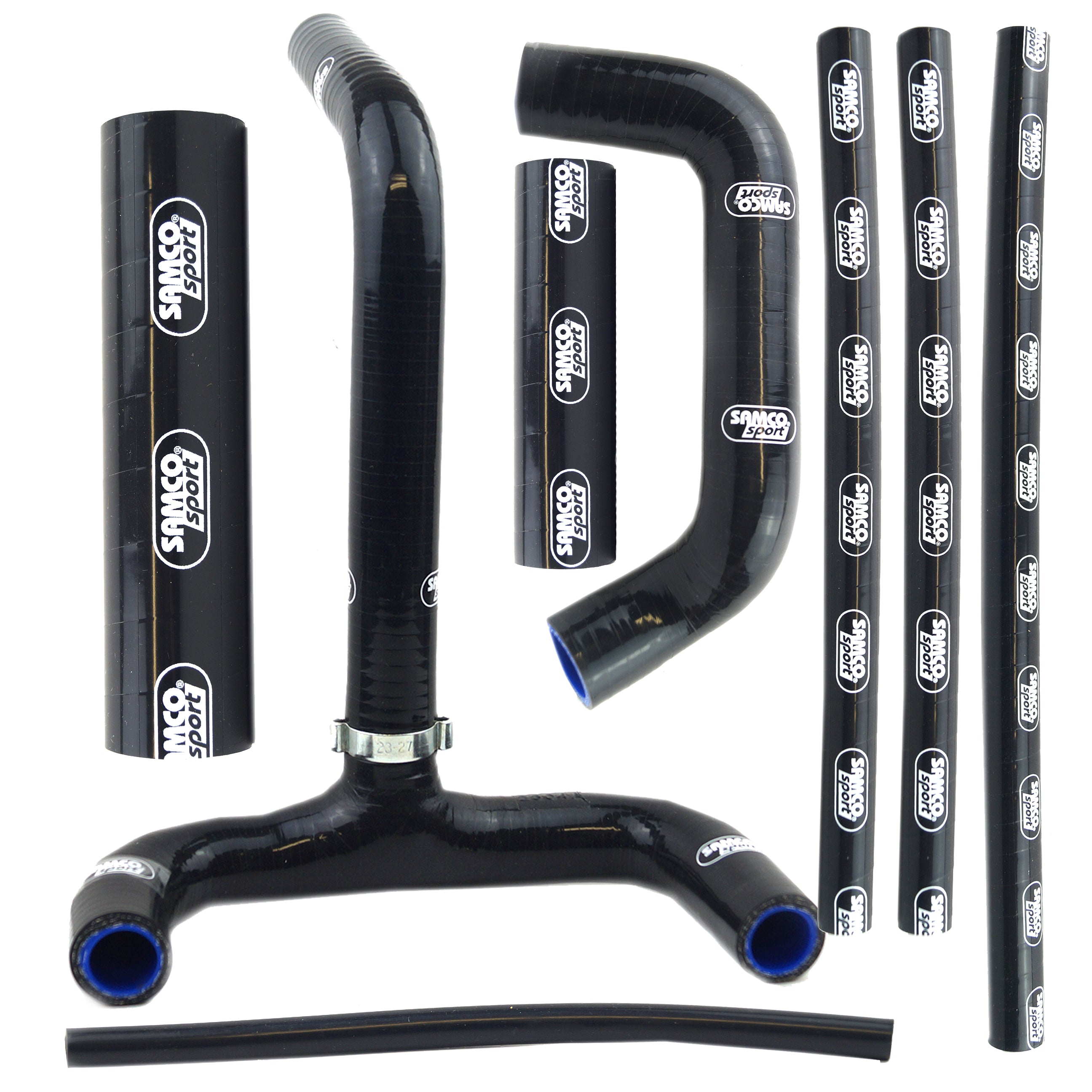 COOLANT HOSE 8 PIECE KIT BLACK 03-07 KTM 625 SMC SAMCO SPORT KTM-5-BK