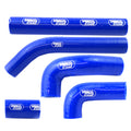 COOLANT HOSE 5 PIECE KIT BLUE 12-16 KTM HUSQVARNA 125 200 EXC OEM DESIGN SAMCO KTM-70-BU
