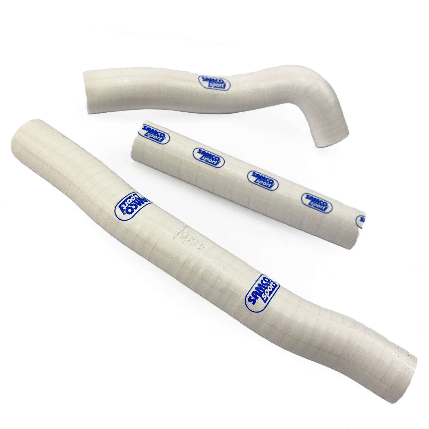 COOLANT HOSE 3 PIECE KIT WHITE 16-19 KTM HUSQ 125 150 SX XC-W THERMO BYPASS SAMCO KTM-73-WH