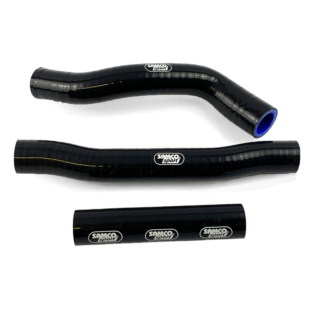 COOLANT HOSE 3 PIECE KIT BLACK 16-19 KTM HUSQ 250 350 THERMOSTAT BYPASS SAMCO KTM-80-BK