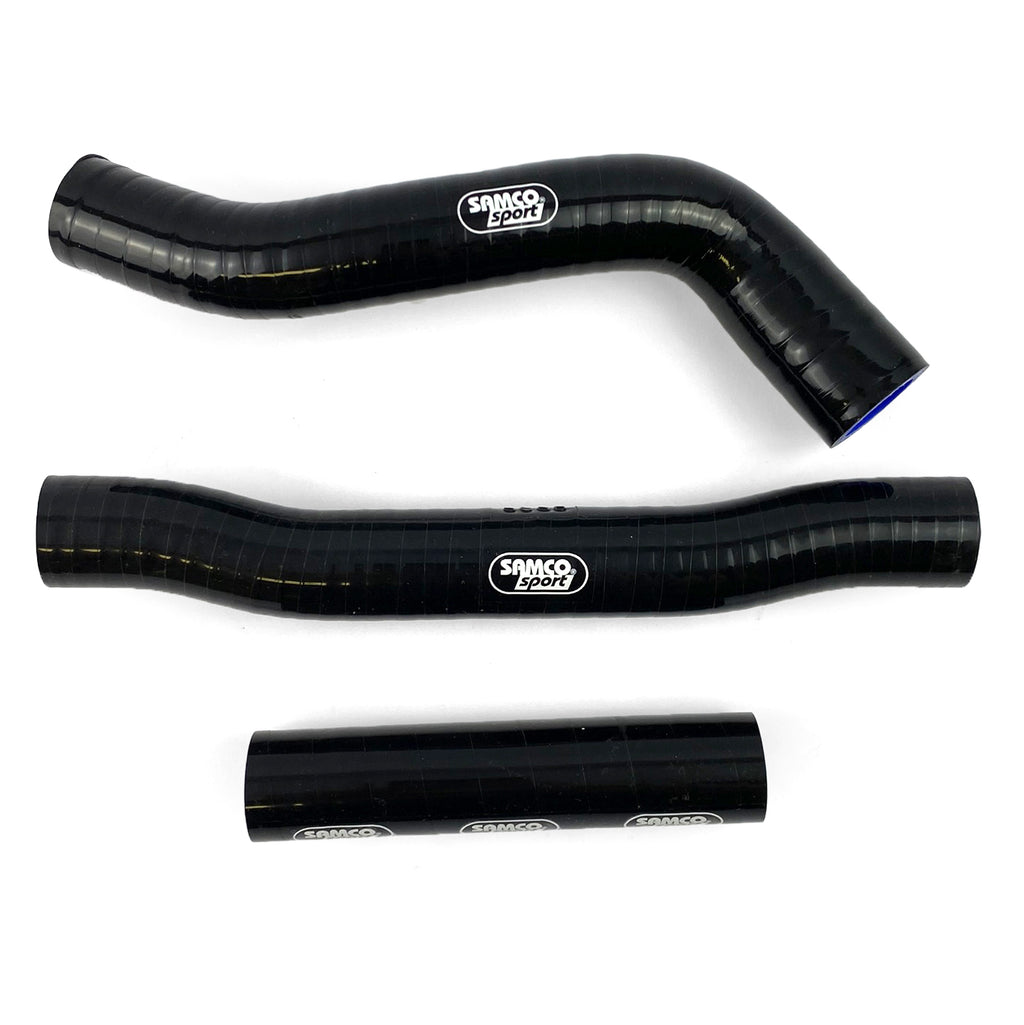 COOLANT HOSE 3 PIECE KIT BLACK 16-19 KTM HUSQ 250 350 THERMOSTAT BYPASS SAMCO KTM-80-BK