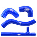 COOLANT HOSE 4 PIECE KIT BLUE 17-19 HUSQ KTM 250 350 FE EXC-F OEM DESIGN SAMCO KTM-90-BU