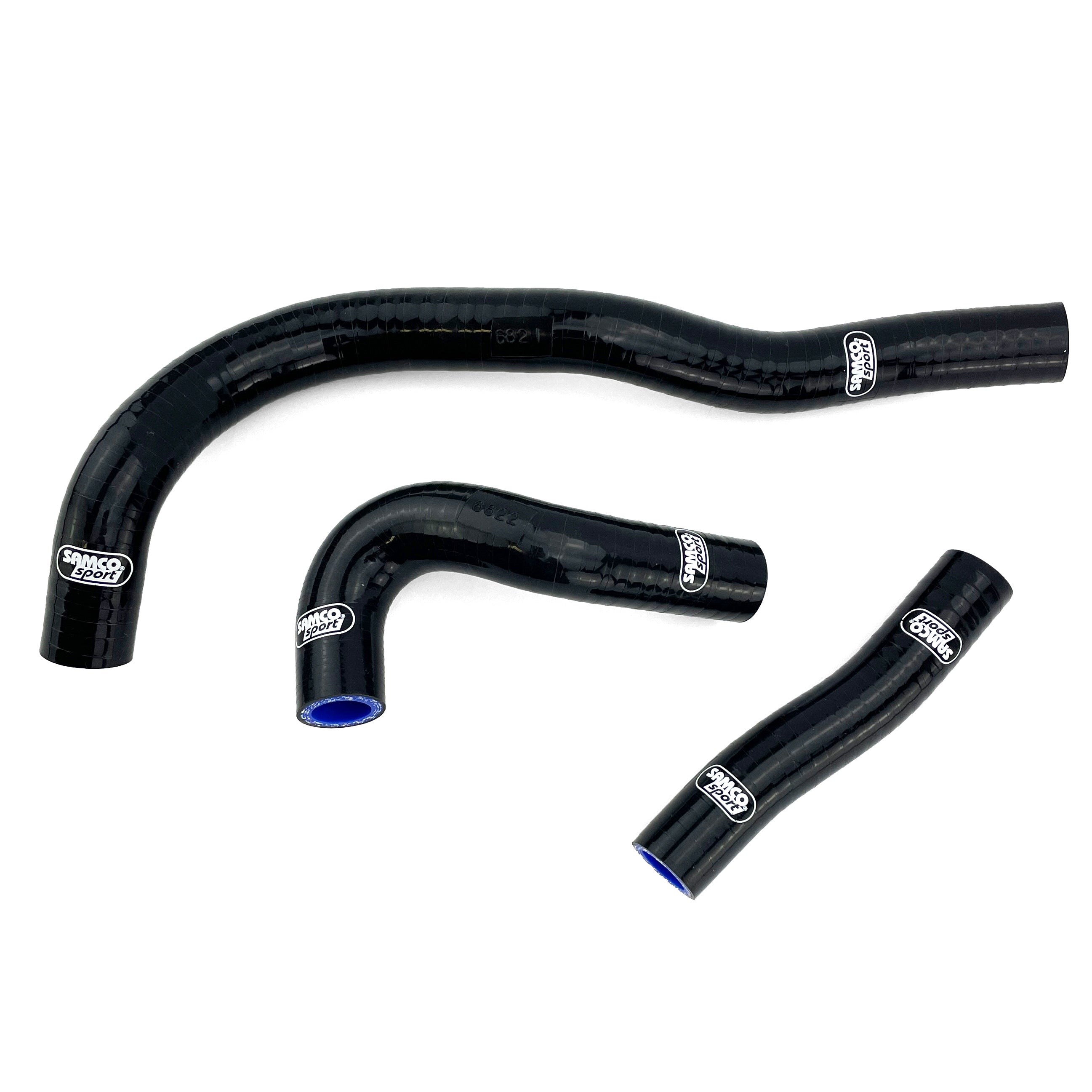 COOLANT HOSE 3 PIECE KIT BLACK STARK VARG EX MX 1.0 1.2 OEM DESIGN SAMCO STA-1-BK
