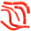 COOLANT HOSE 4 PIECE KIT RED 13-18 SUZUKI 250 RM Z 'Y' RACE DESIGN SAMCO SPORT SUZ-47-RD