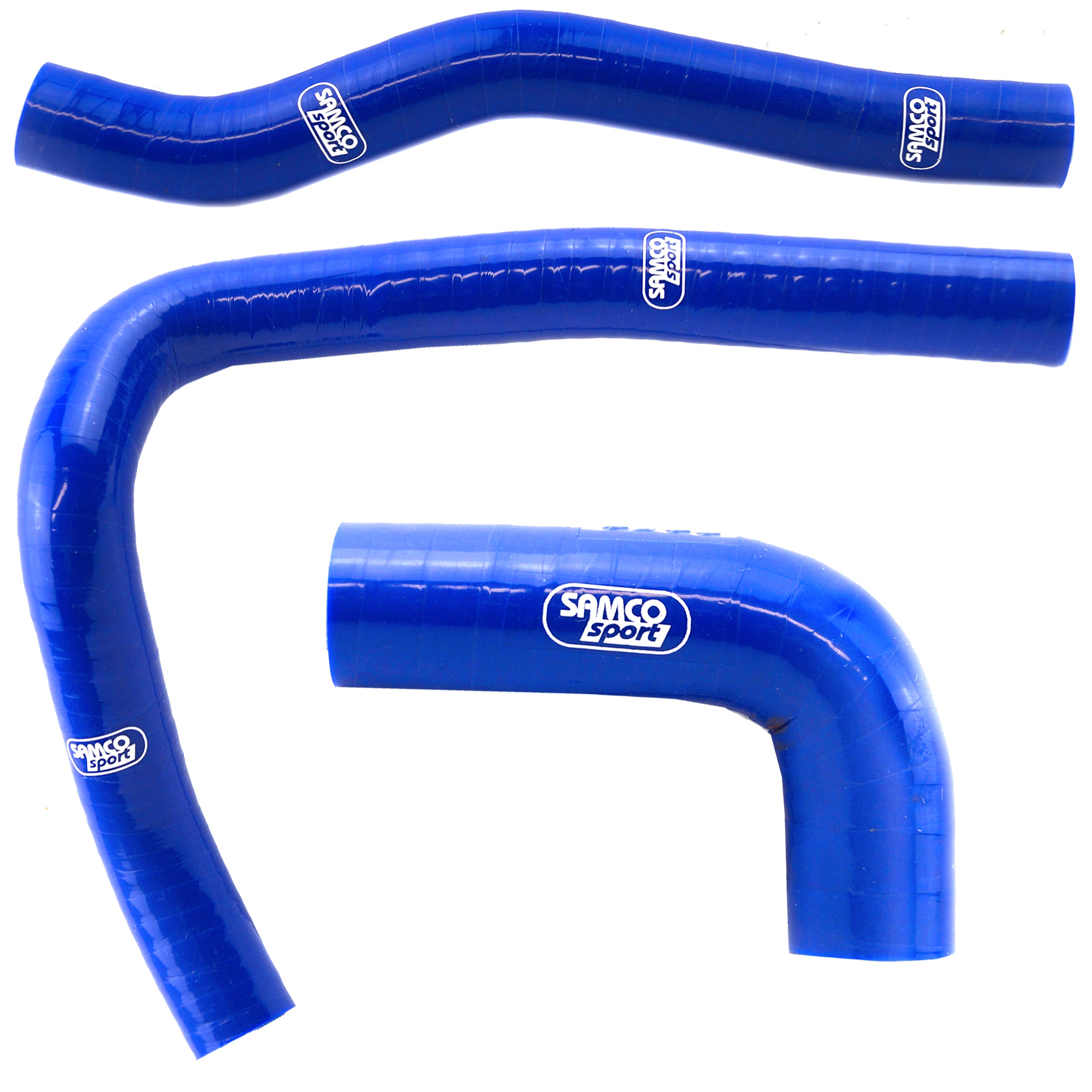 COOLANT HOSE 3 PIECE KIT BLUE 00-05 SUZUKI RM 65 SAMCO SPORT SUZ-50-BU