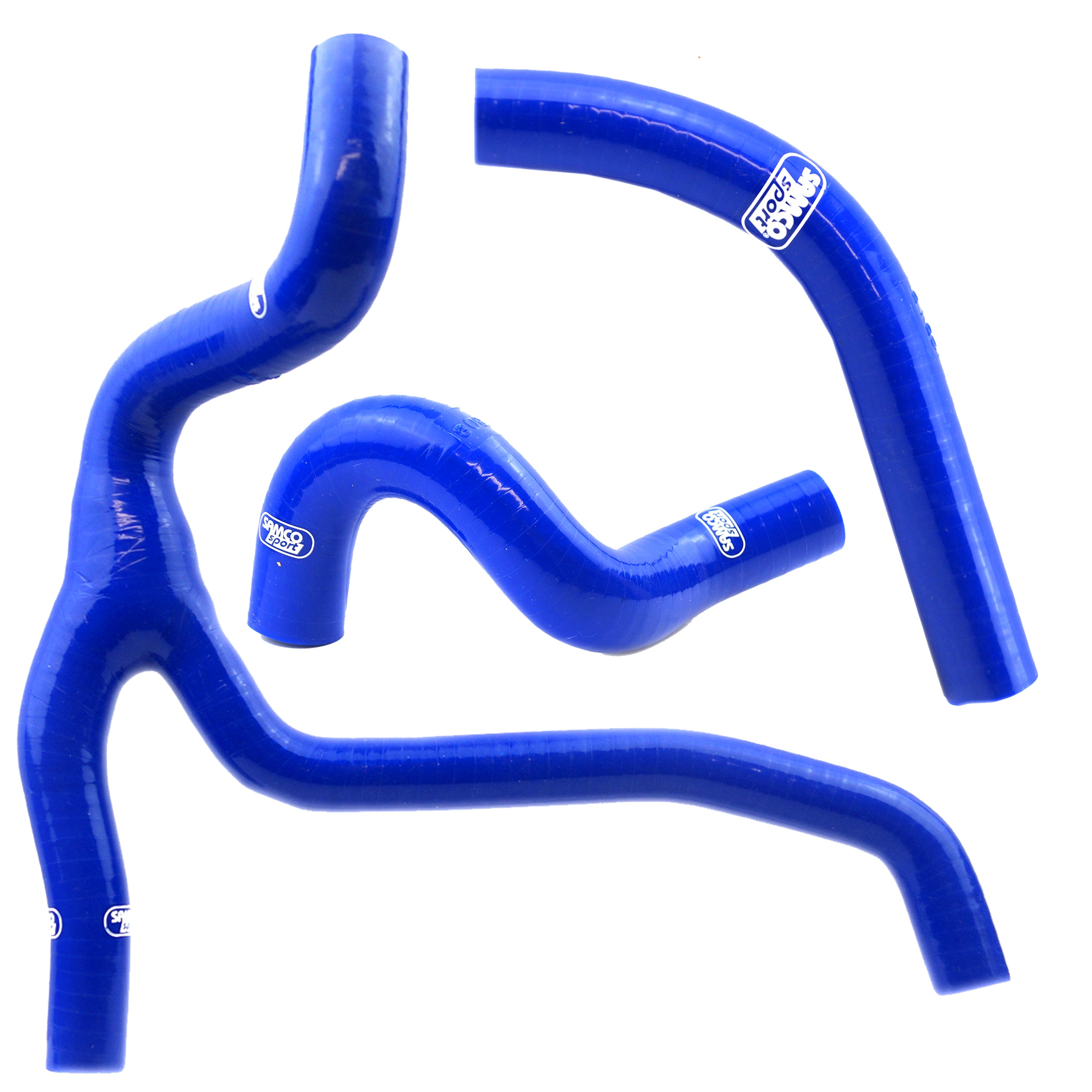 COOLANT HOSE 3 PIECE KIT BLUE 15-17 SUZUKI 450 RM Z 'Y' RACE DESIGN SAMCO SPORT SUZ-53-BU