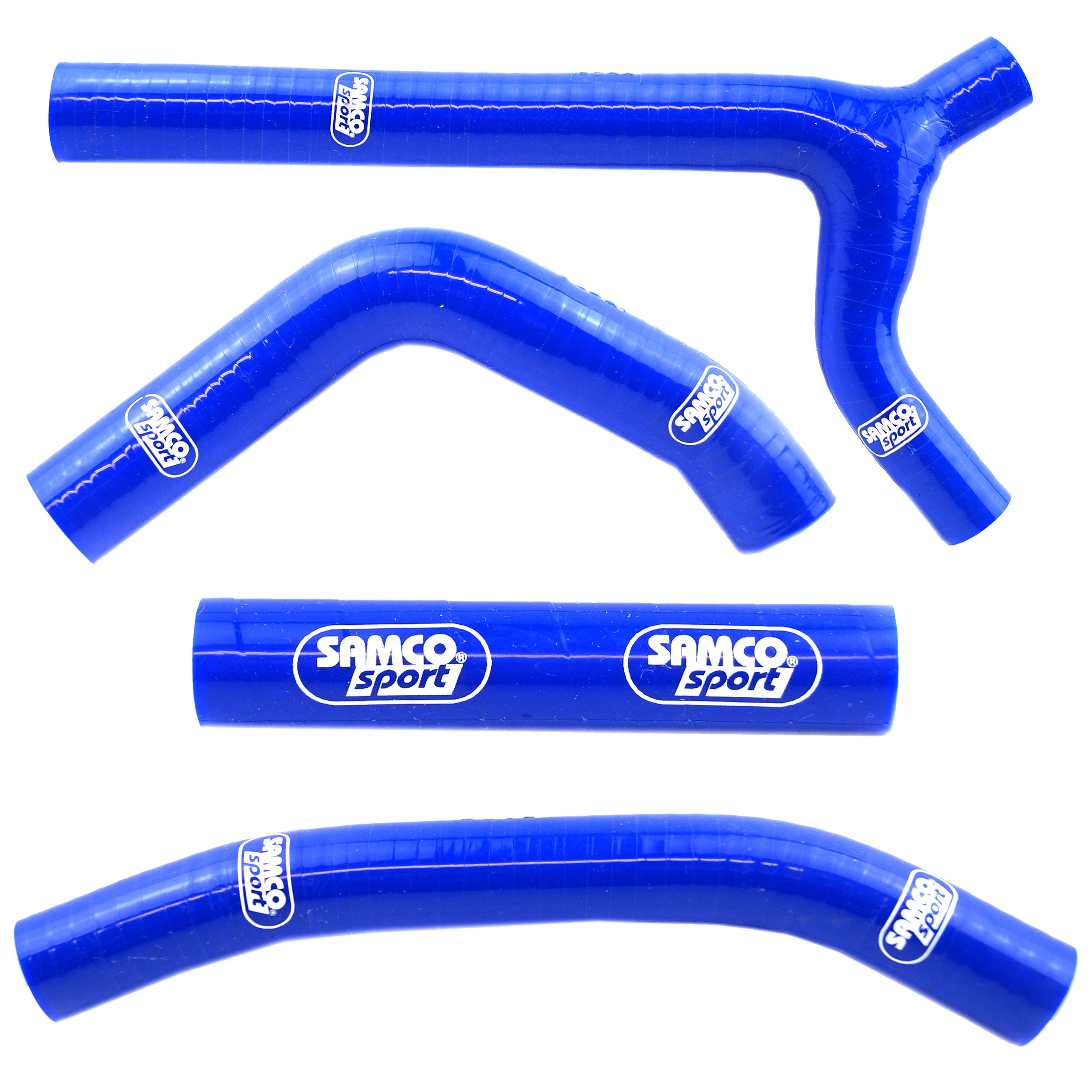 COOLANT HOSE 4 PIECE KIT BLUE 93-95 SUZUKI 250 RM SAMCO SPORT SUZ-56-BU