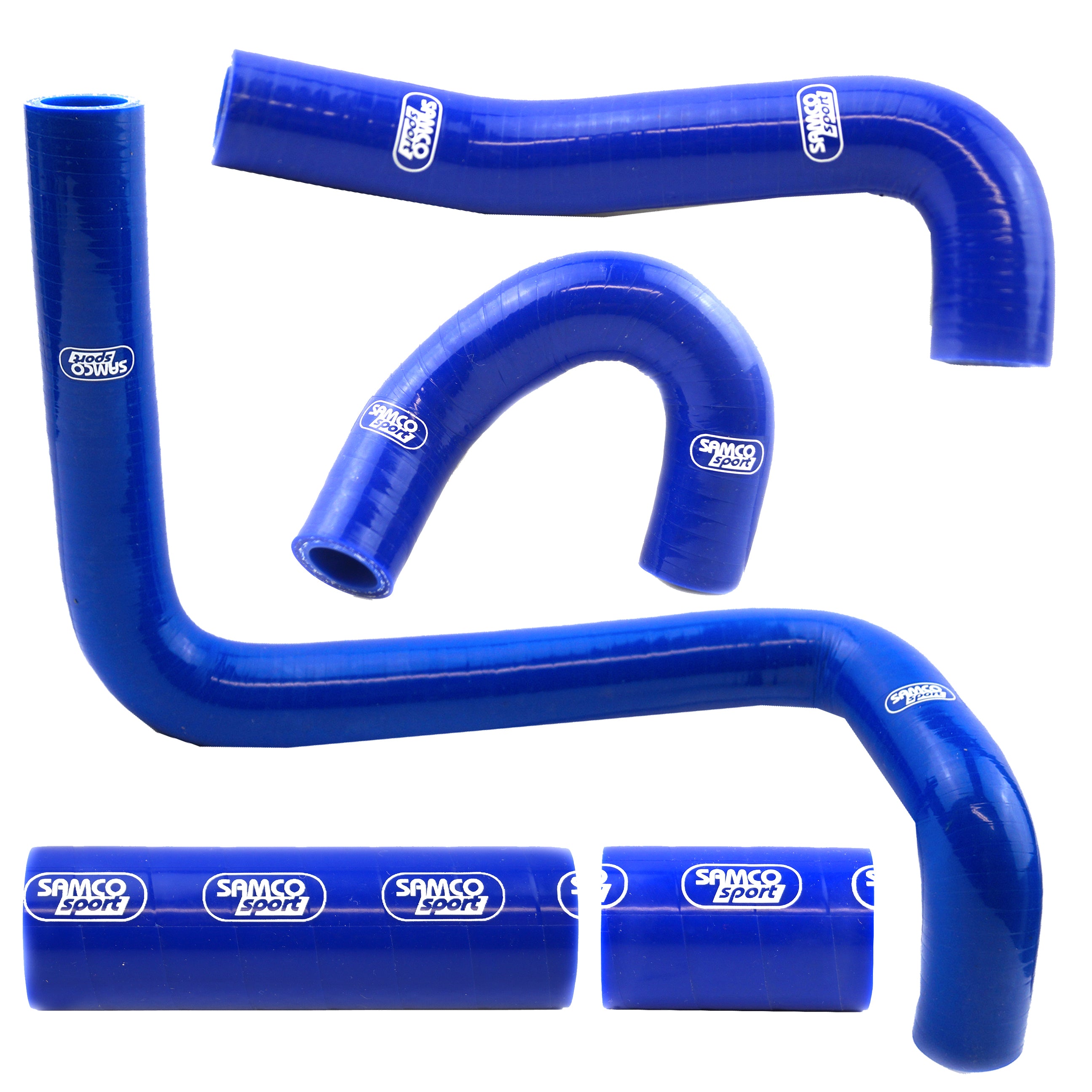 COOLANT HOSE 5 PIECE KIT BLUE 18-26 SUZUKI 450 RM Z OEM DESIGN SAMCO SPORT SUZ-63-BU