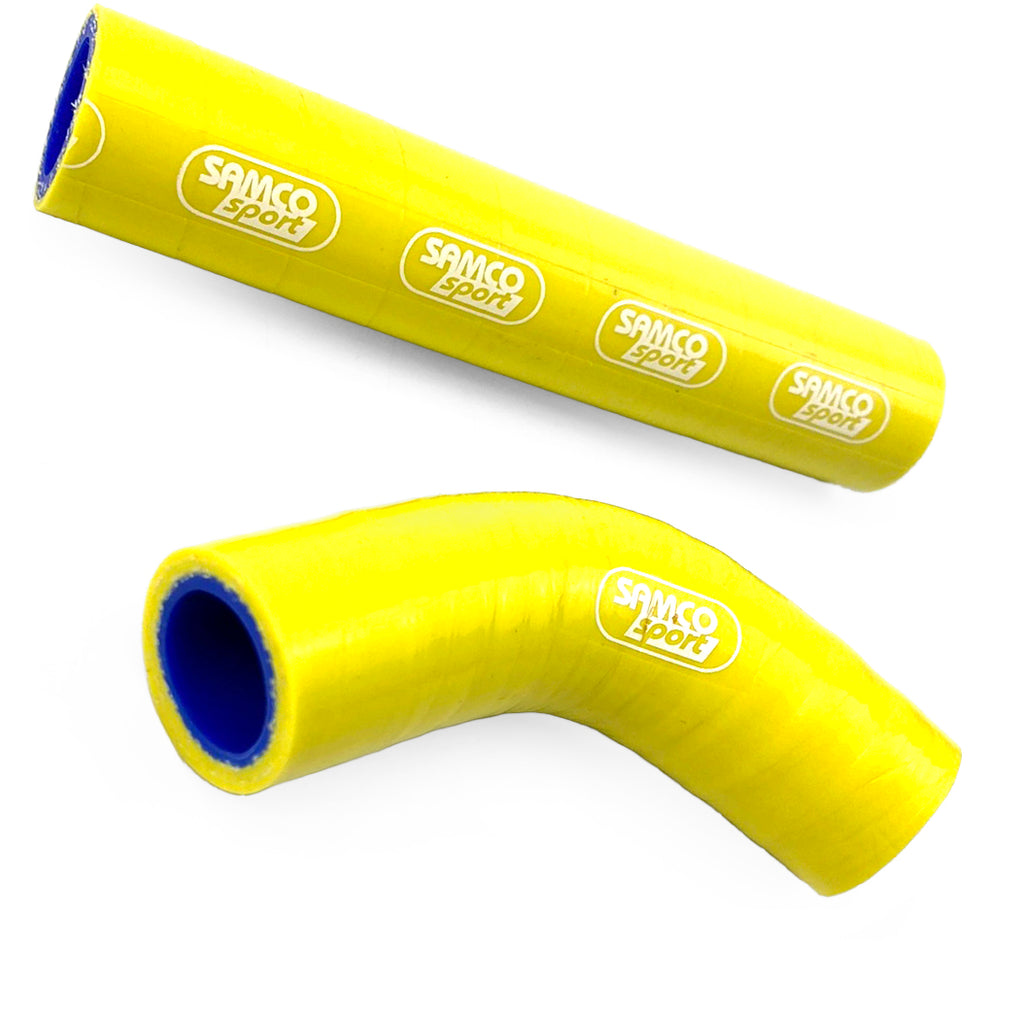 COOLANT HOSE 2 PIECE KIT YELLOW 16-25 TRS 125 250 280 300 ONE RAGA SAMCO SPORT TRS-1-YE