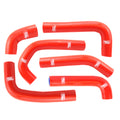 COOLANT HOSE 6 PIECE KIT RED 04-08 VOR 450 MX SAMCO SPORT VOR-1-RD