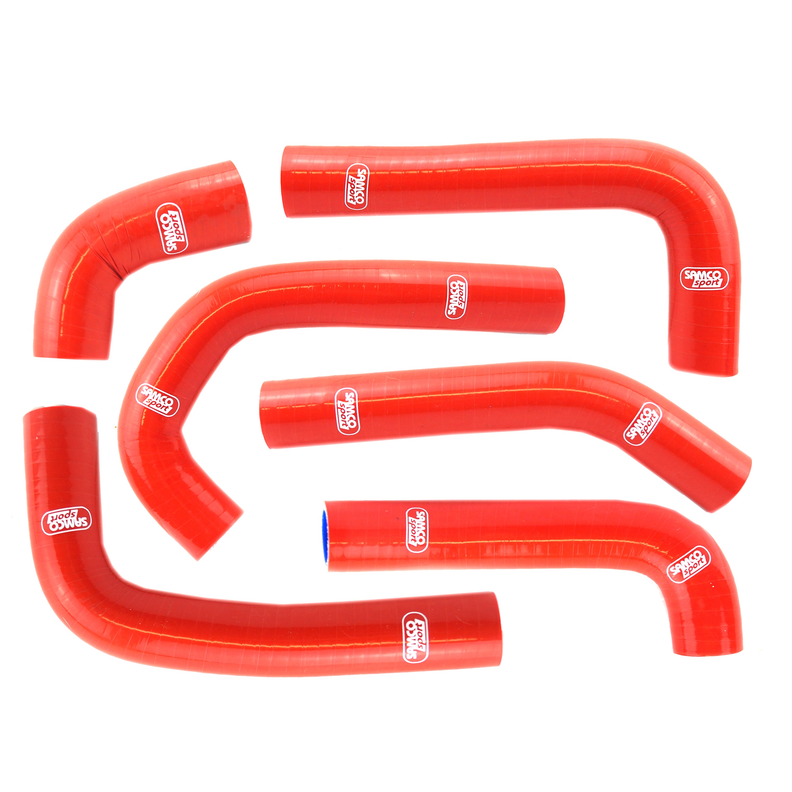 COOLANT HOSE 6 PIECE KIT RED 04-08 VOR 450 MX SAMCO SPORT VOR-1-RD