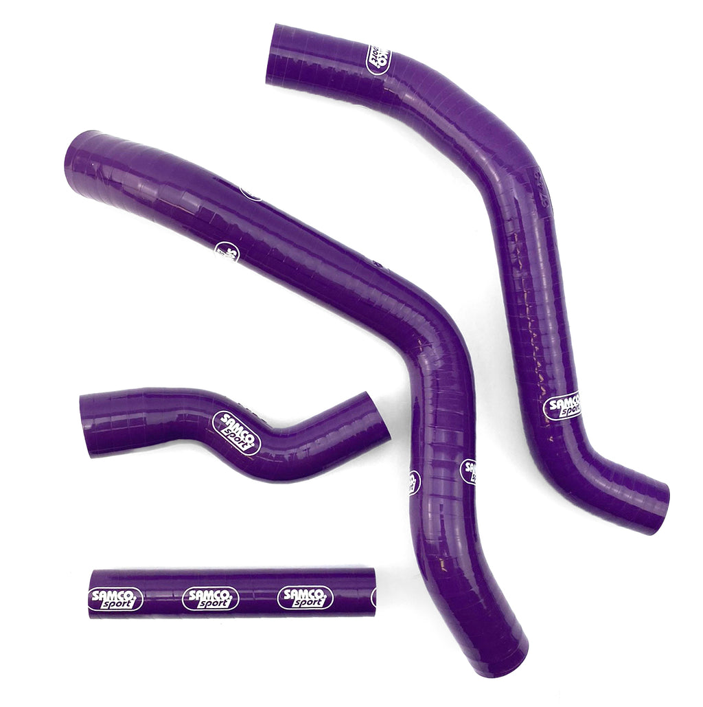 COOLANT HOSE 4 PIECE KIT PURPLE YAMAHA 250 YZF/WRF SAMCO SPORT YAM-100-PU