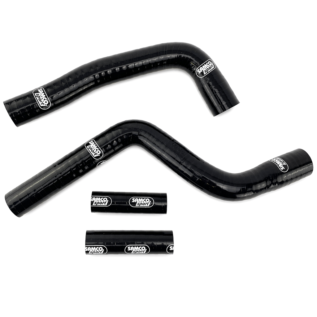 COOLANT HOSE 4 PIECE KIT BLACK 02-26 YAMAHA 125 YZ SAMCO SPORT YAM-29-BK