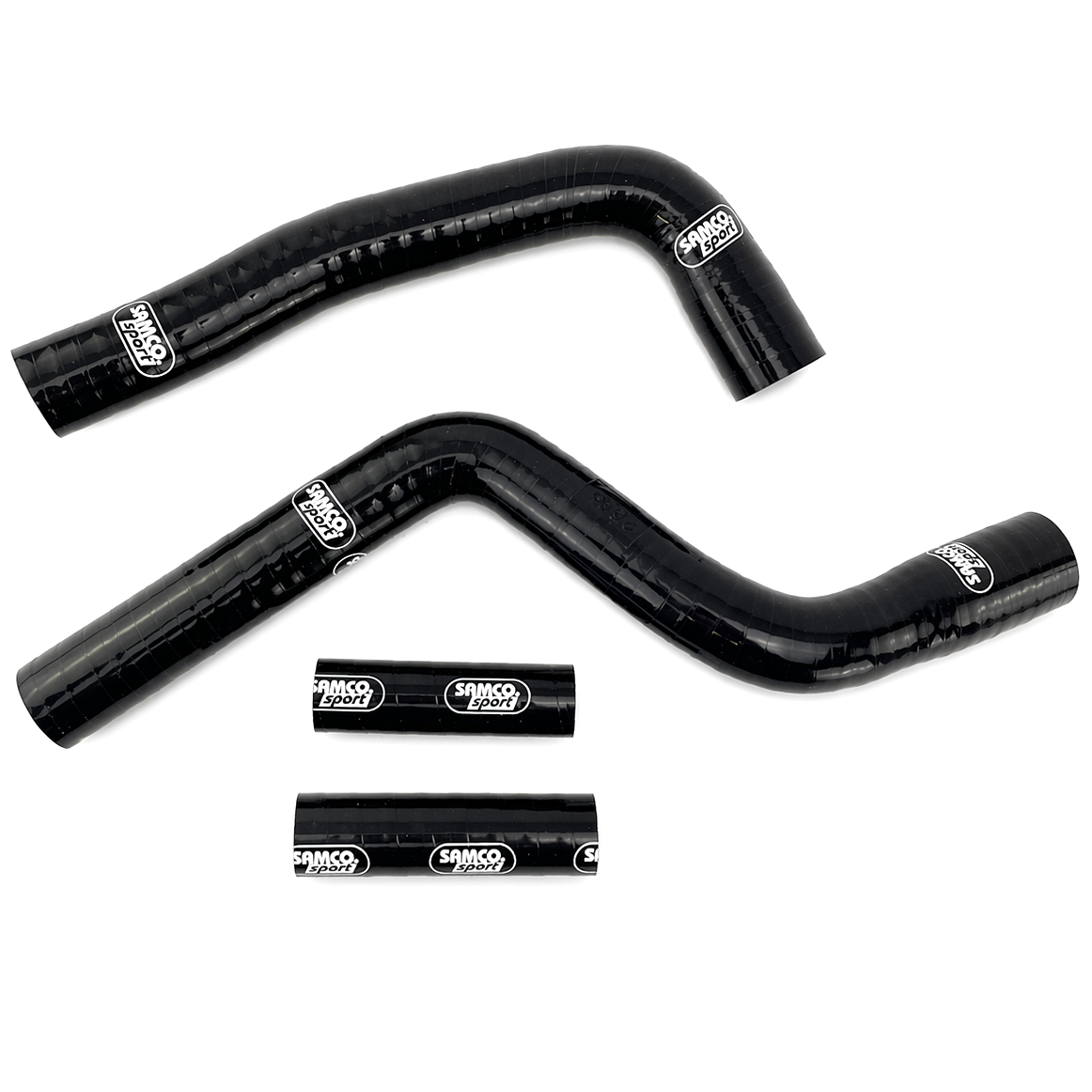 COOLANT HOSE 4 PIECE KIT BLACK 02-26 YAMAHA 125 YZ SAMCO SPORT YAM-29-BK