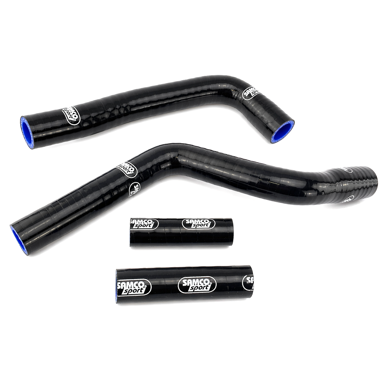 COOLANT HOSE 4 PIECE KIT BLACK 02-26 YAMAHA 125 YZ SAMCO SPORT YAM-29-BK
