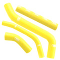 COOLANT HOSE 4 PIECE KIT YELLOW 10-13 YAMAHA 450 YZ F SAMCO SPORT YAM-47-YE