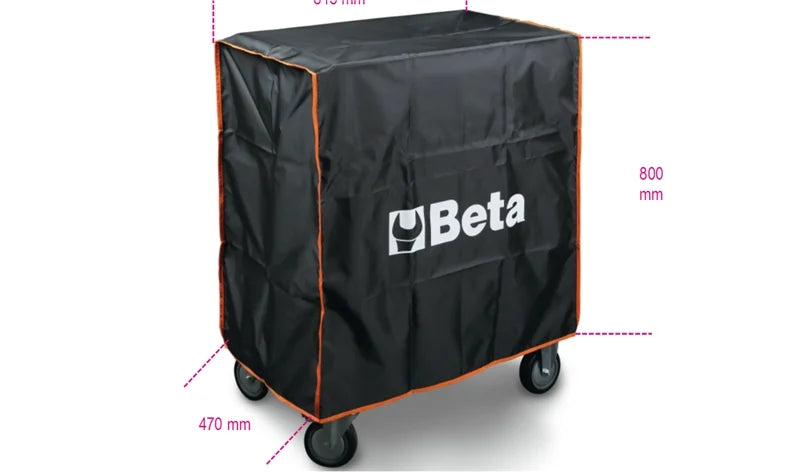 Nylon Cover for Mobile Roller Cabs C24S/SA C39 815x800x470mm - Beta Tools 2400-COVER RSC24