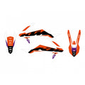 16-18 SX/SXF 17-19 EXC KTM DREAM 5 DECALS, NOT 250 2 STROKE 2016, BLACKBIRD 2541AB