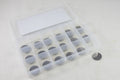 VALVE SHIM KIT 25mm 2PCS EACH SIZE 2.30-3.10mm 0.05mm INCREMENTS VINTCO 25SHIMKIT