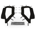 POLARIS RZR SOFT CAB WINDOW SET SAFETY MOST MODELS 2015-2022
