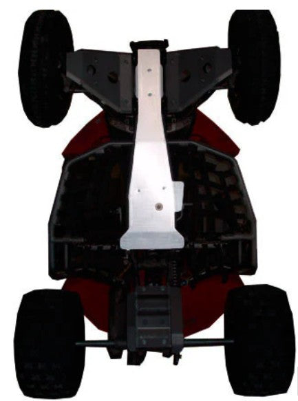 FULL SKID PLATE ALUMINUM 08-09 KTM XC ATV 450/525, 713 RICOCHET