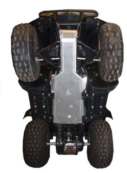 FULL SKID PLATE ALUMINUM ALL YEARS YAMAHA GRIZZLY YFM 125, 734 RICOCHET
