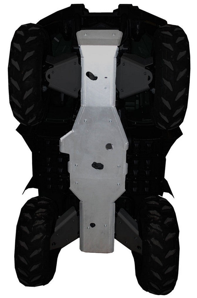FULL SKID PLATE ALUMINUM 11-14 YAMAHA GRIZZLY YFM 400/450 , 743 RICOCHET