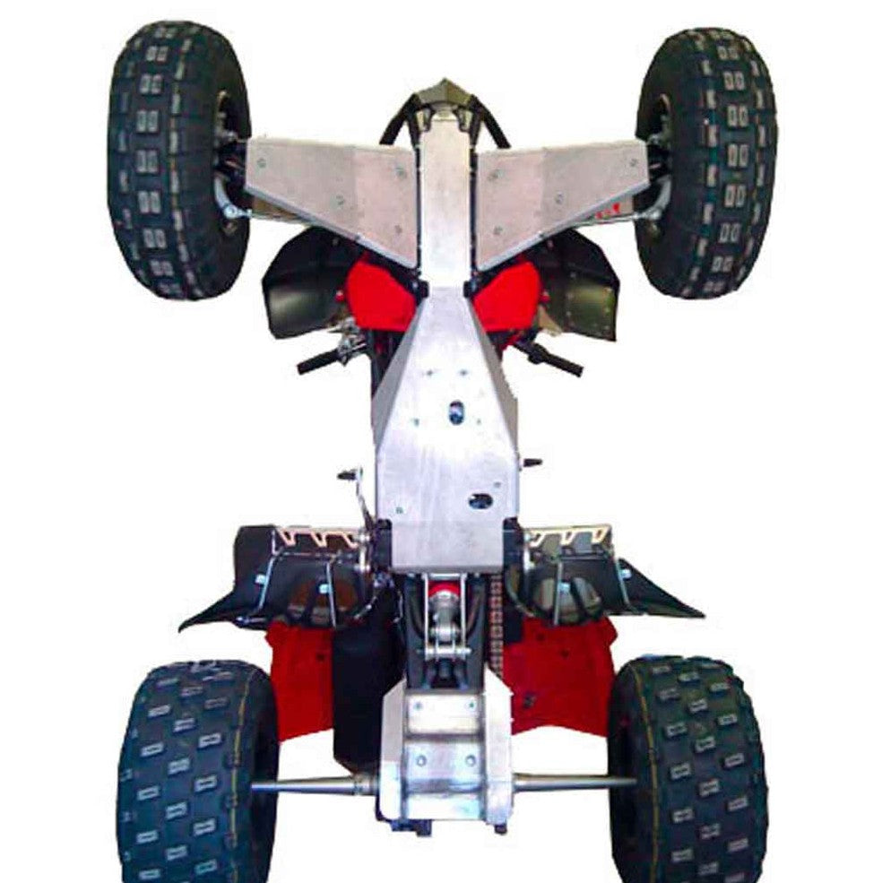 FULL SKID PLATE ALUMINUM 09-14 YAMAHA YFZ 450, 751 RICOCHET