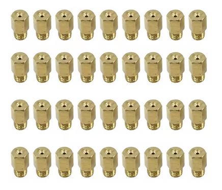 36pcs HEX MAIN JETS MIKUNI CARBURETTOR NOZZLE SIZE 90-440 HEXAGON TYPE