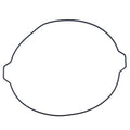 GASKET CLUTCH COVER KTM SX XC, NAMURA NX-70096CG2, XC-W, OUTER GASKET, 55430027000