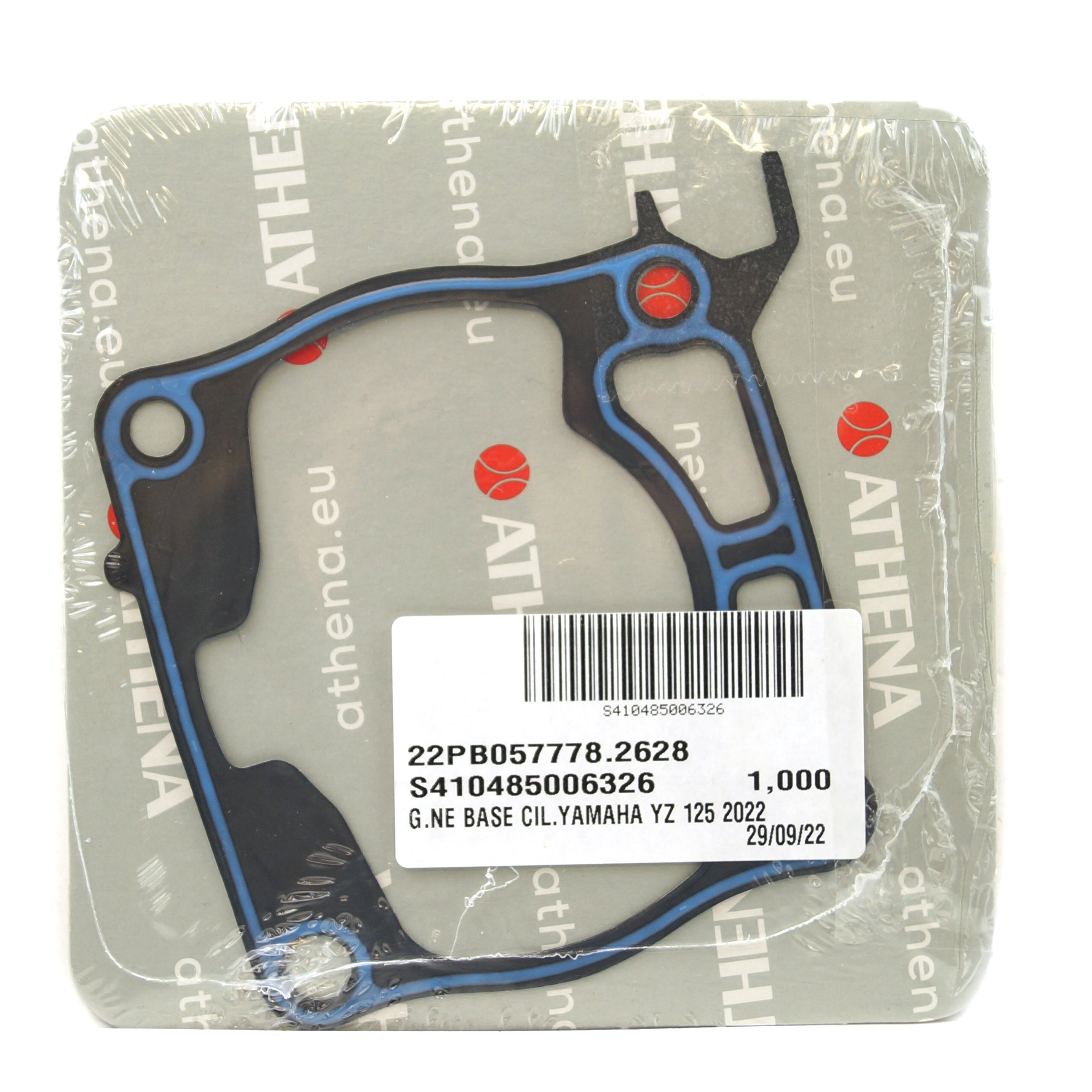 CYLINDER BASE GASKET YAMAHA YZ125 2022-2026, S410485006326