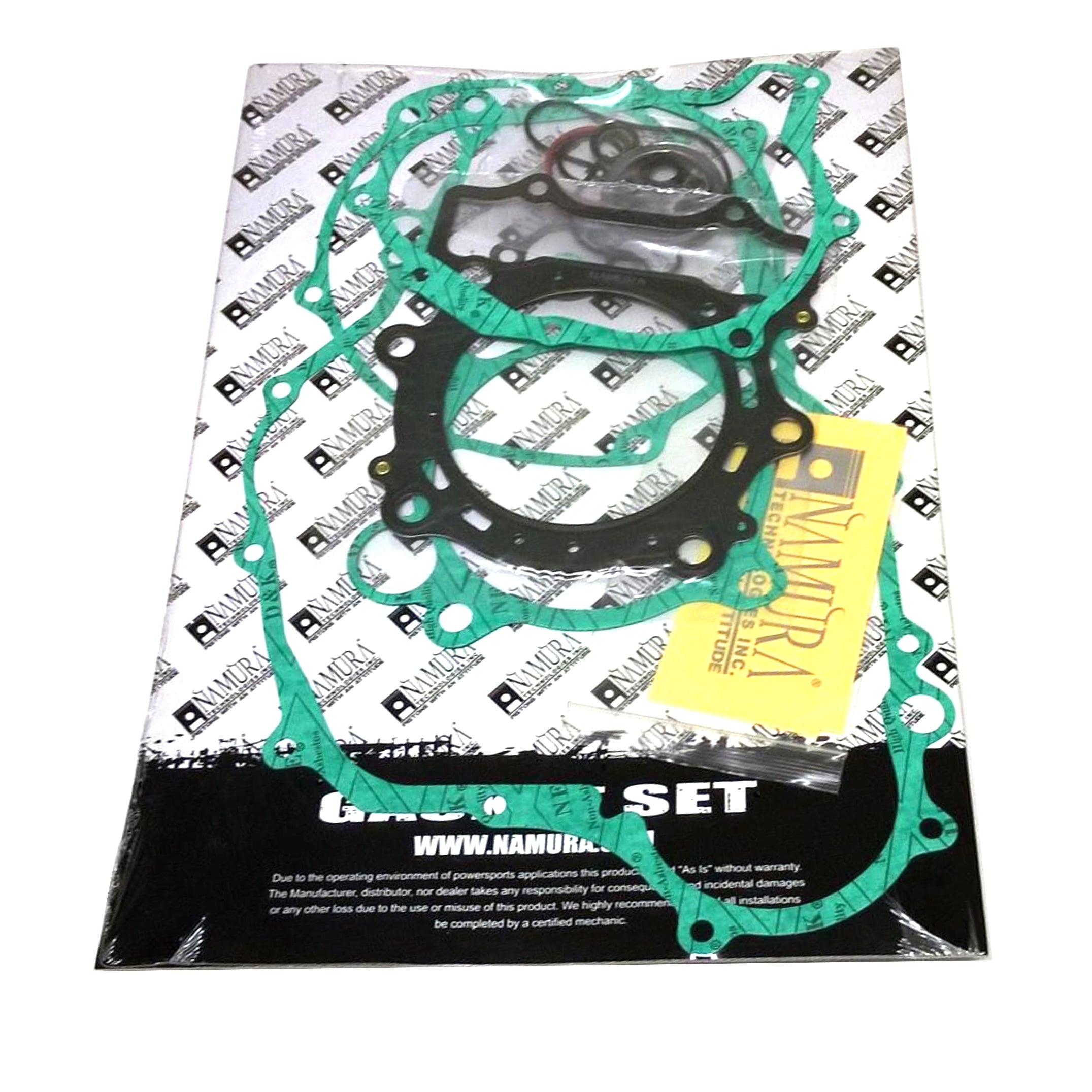 GASKET FULL SET 00-02 YZF426, NAMURA NX-40041F YAMAHA MX