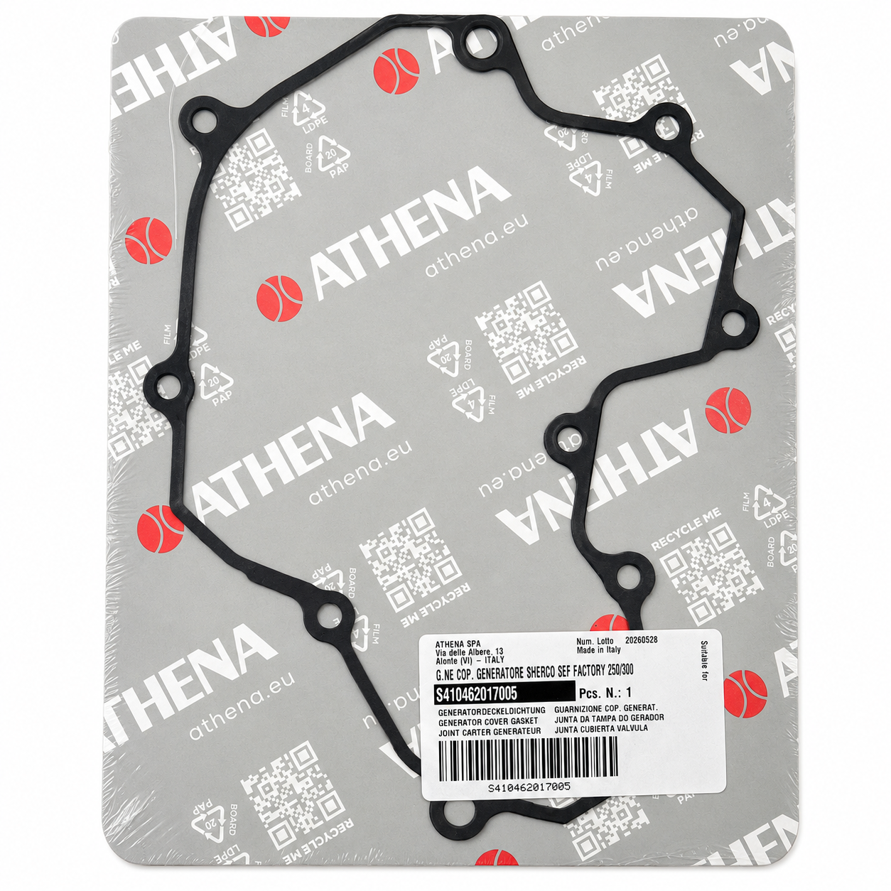 GENERATOR STATOR GASKET SHERCO SEF 250 300 ATHENA S410462017005