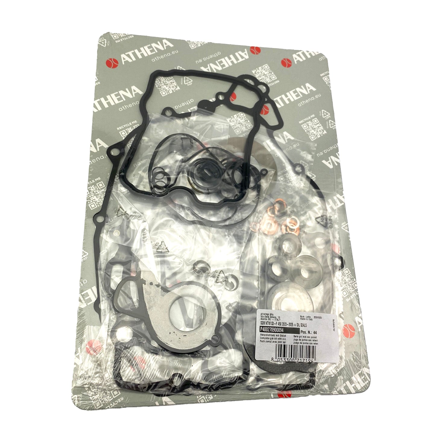 COMPLETE GASKET SET KTM SX-F 450 2023-25, HUSKY FC 450 2023-25, ATHENA P400270900094