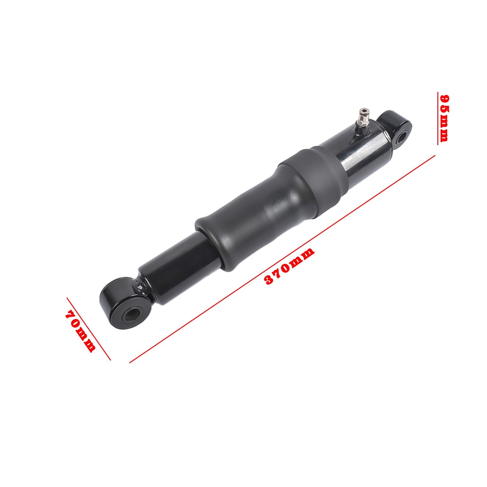 REAR AIR RIDE SHOCK PAIR 80-21 HARLEY-DAVIDSON TOURING BAGGER GLIDE KING CVO DA-SRD747-PR