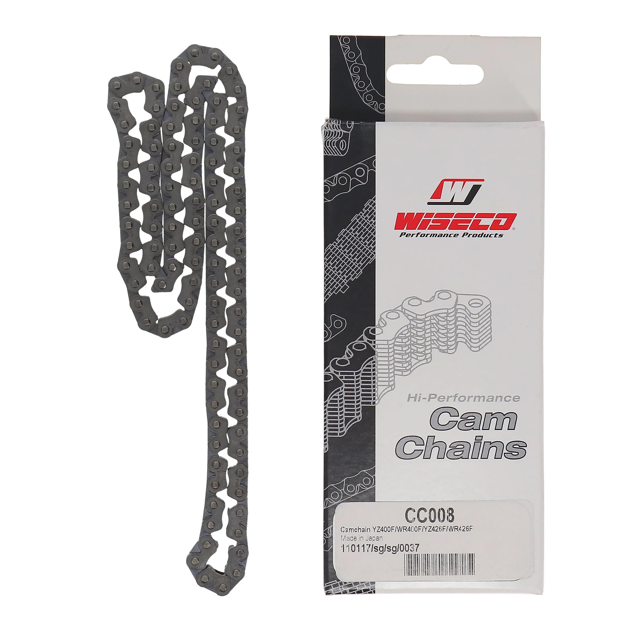 CAM CHAIN 92RH2010-120M, WISECO CC008, YZF WRF400 426 98-02